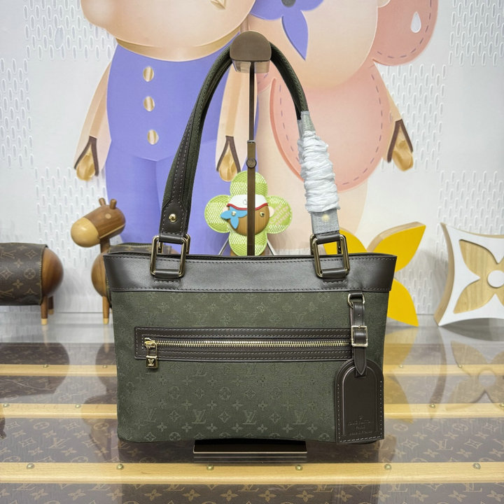 ルイヴィトン LOUISVUITTON 2026年 Lucille スモール ホーボーバッグ ハンドバッグ モノグラム デニム キャンバス
