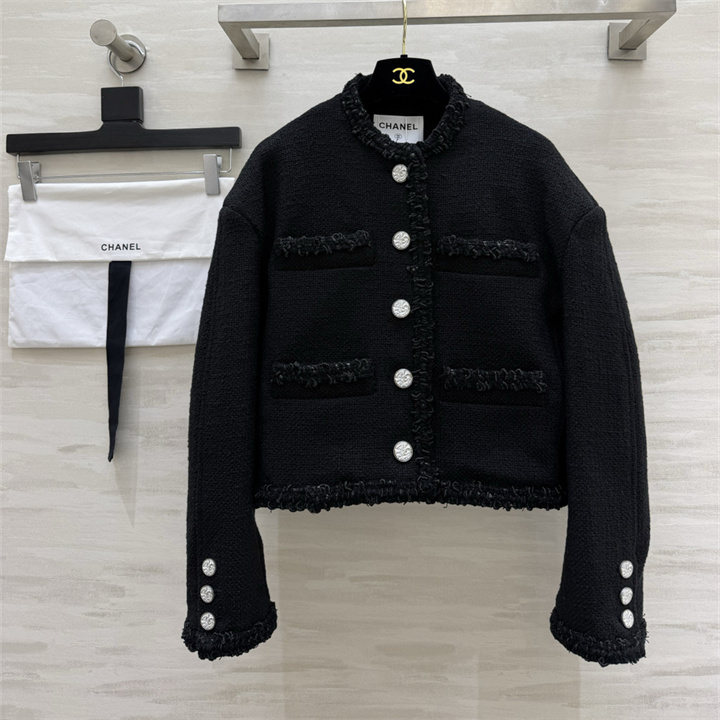 商品名称：シャネル CHANEL 2026年 ショート丈 ジャケット ロングスリーブ トップスコート カジュアル
