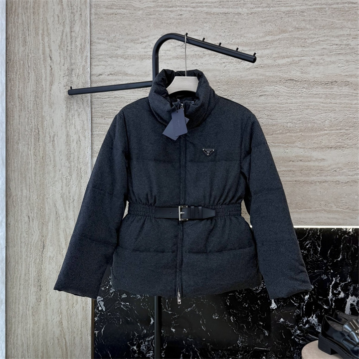 商品名称：プラダ PRADA 2026年 ショート丈 ダウンジャケット ロングスリーブ アウターコート レディース