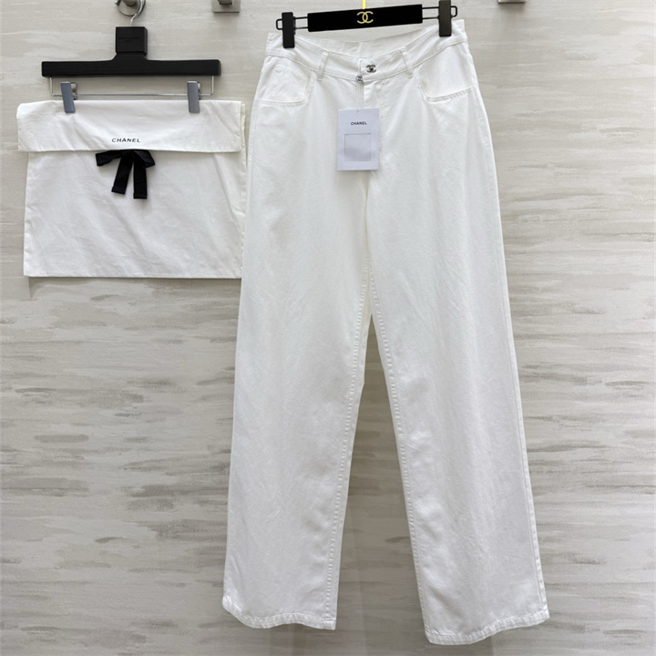 商品名称：シャネル CHANEL 2026年 デニムパンツ ジーンズ ストレート パンツ おしゃれ レディース