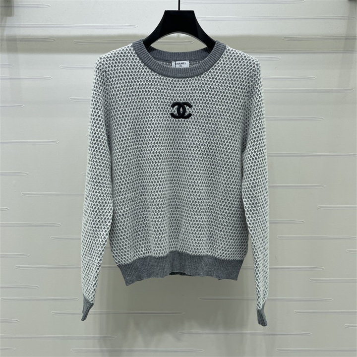 商品名称：シャネル CHANEL 2026年 ロングスリーブ セーター クルーネック ウールニット カジュアル