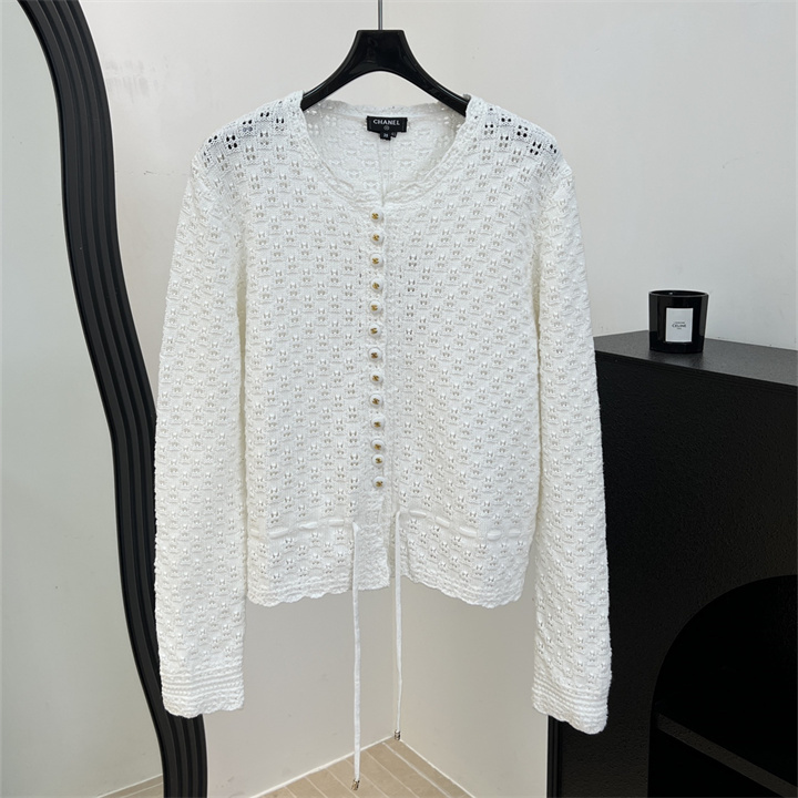 商品名称：シャネル CHANEL 2026年 カーディガン ロングスリーブ セーター クルーネック ニットコート カジュアル